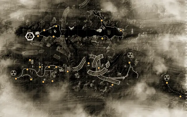 Fallout New Vegas The Divide map preview