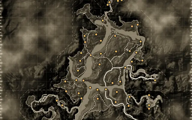 Fallout New Vegas Zion Canyon map preview